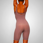 Skims BARELY THERE BODYSUIT BRIEF WITH SNAPS - Cafe | 1246539-VW