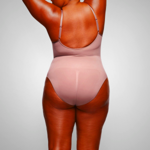 Skims Open Bust Bodysuit with Open Gusset - Beige | 2694318-IH