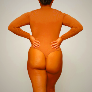 Long Sleeve Bodysuit Skims ESSENTIAL MOCK NECK καφε | 0281375-YI