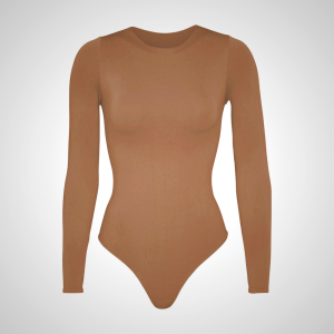 Long Sleeve Bodysuit Skims ESSENTIAL SCOOP NECK κοκκινα | 3475902-HP