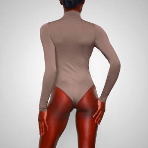 Long Sleeve Bodysuit Skims ESSENTIAL CREW NECK καφε | 7016834-GY