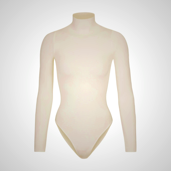 Long Sleeve Bodysuit Skims DISCO σοκολάτα | 9081736-GV