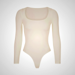 Long Sleeve Bodysuit Skims ESSENTIAL SCOOP NECK μαυρα | 1234789-MQ