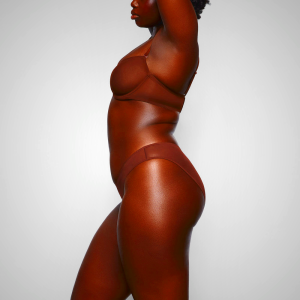 Strapless Bra Skims ULTRA FINE MESH σοκολάτα | 7013629-WV