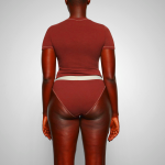 T-shirt Skims NEW VINTAGE SCOOP LONG SLEEVE ασημι | 1758396-FQ