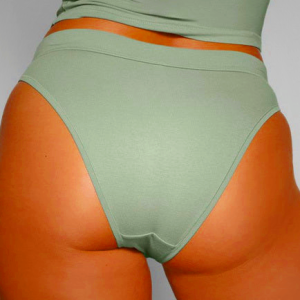 Tanga Skims COTTON JERSEY CHEEKY ασπρα | 7582641-EU