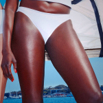 Two Pieces Skims Swim Triangle Top Chocolate | 9204876-YF