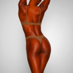 Underwire Bra Skims WOVEN SHINE ροζ | 9680132-BY