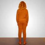 Kids Skims Fleece Sleep Set Gray | 9312784-AT