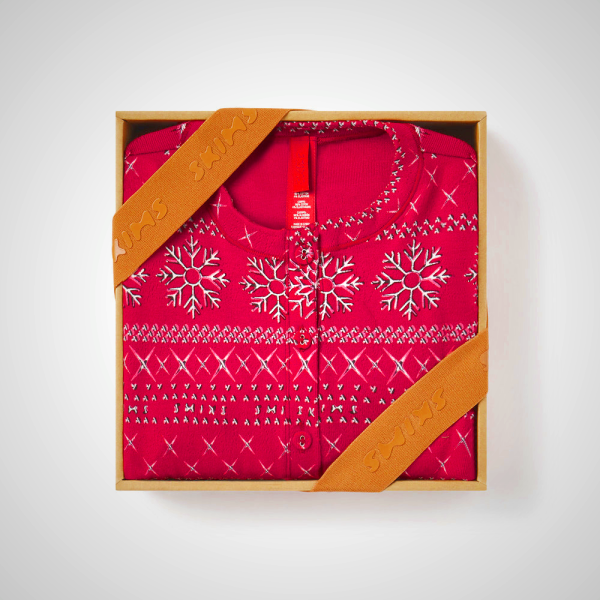 Kids Skims Cozy Knit Pullover Dark Red | 8907351-QE