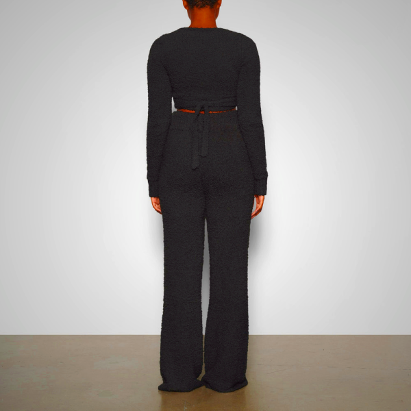 Skims COZY KNIT Grey Pants | 0284937-VO | Premium Comfort Fit