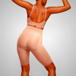 Σορτσ Skims SCULPTING ABOVE THE KNEE W/ OPEN GUSSET καφε | 9674185-NM